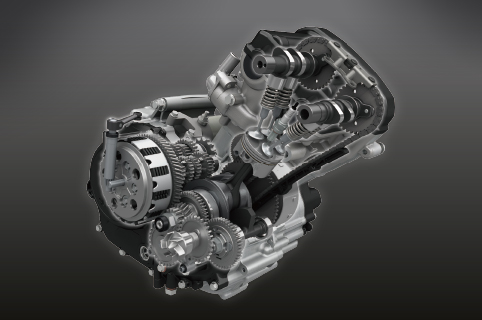DOHC 大馬力水冷引擎