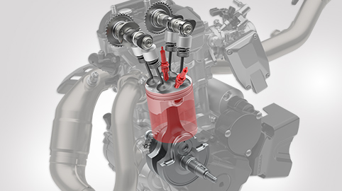 雙火星塞與輕量鍛造活塞