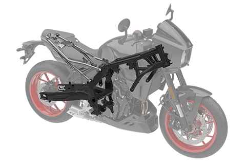 全新設計鋼管車架